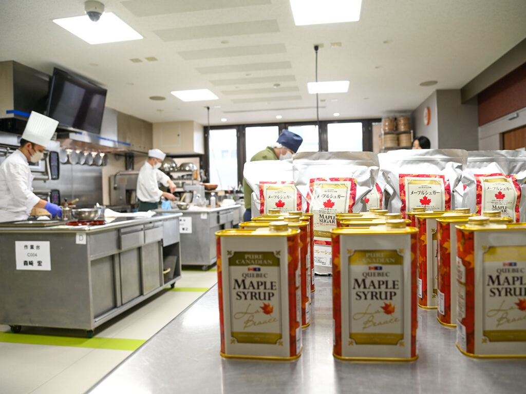 第16回メープルスイーツコンテスト実技審査を実施